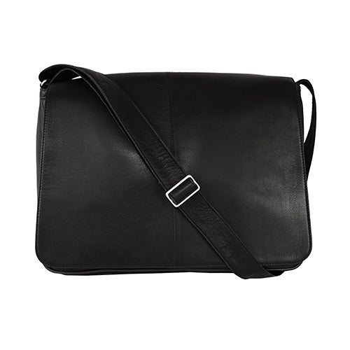 Yellowstone Laptop Messenger Bag, Black