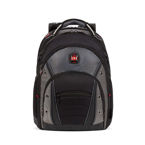 Synergy 16" Laptop Backpack, Black/Gray