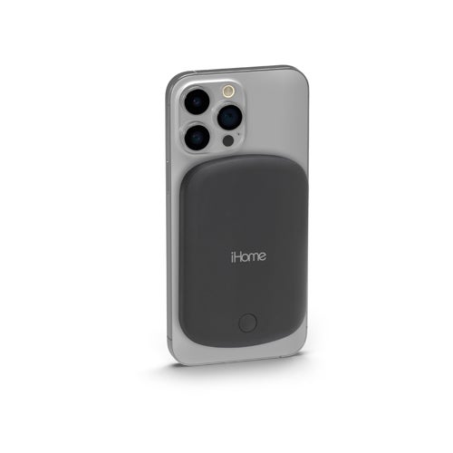 5,000mAh Ultra Slim Magnetic Wireless Power Bank, Black