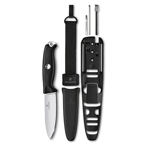 Venture Pro Fixed Blade Knife, Black