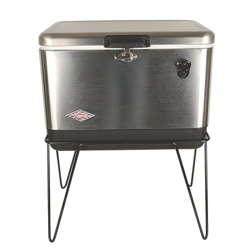 coleman stainless steel cooler