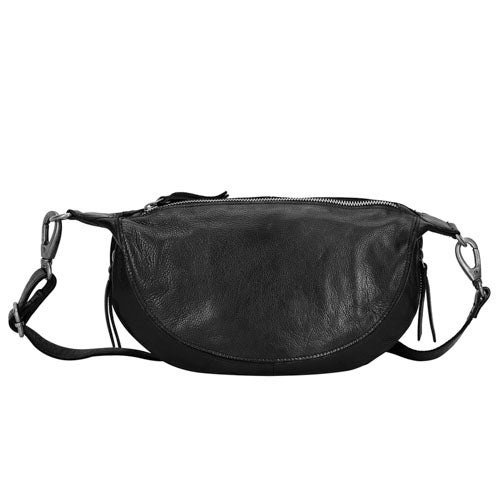 Crosby Leather Sling/Crossbody, Black