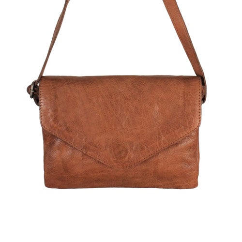 Harbor Leather Crossbody, Cognac