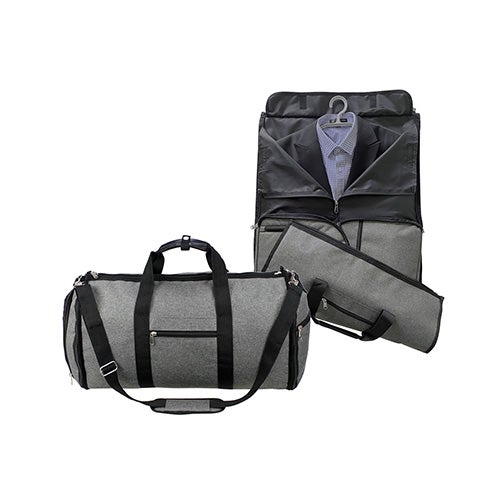 Convertible Duffel/Garment Bag, Heather Gray