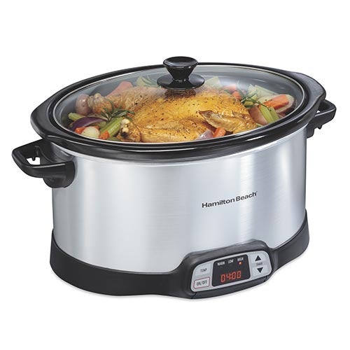 Programmable Countdown 8qt Slow Cooker Power Sales