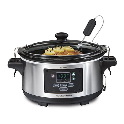 Set & 6 Qt. Programmable Slow Cooker Power Sales