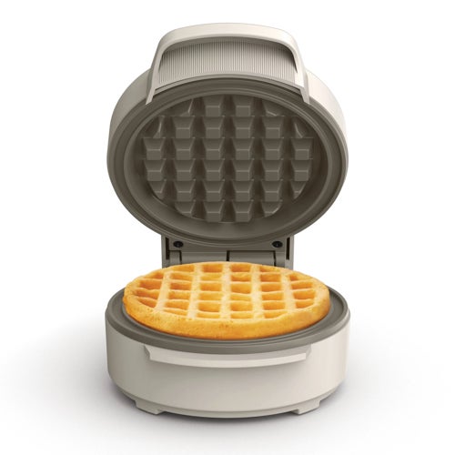 Snack & Store Mini Waffle Maker, Oatmilk