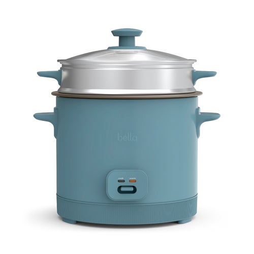 16 Cup Rice Cooker w/ Steamer, Surf