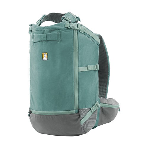Hitch Hiker Dog Backpack Carrier, River Rock Green - Small