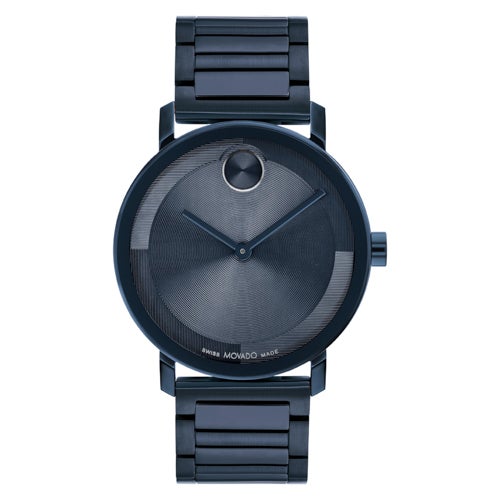 Unisex BOLD Evolution 2.0 Dark Blue IP Stainless Steel Watch, Dark Blue Dial