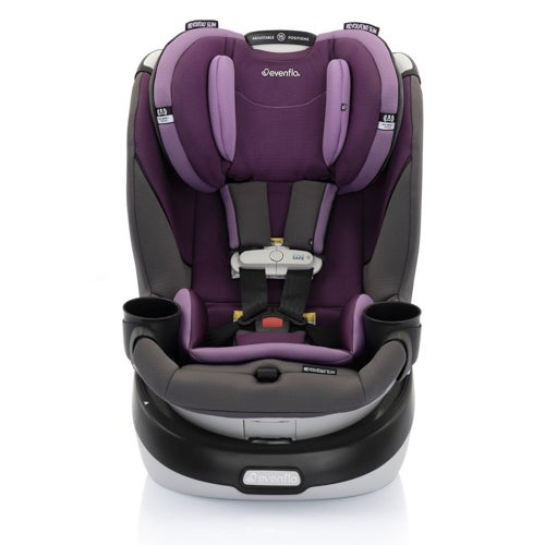 GOLD Revolve360 Slim 2-in-1 Rotational Car Seat + SensorSafe, Amethyst Purple