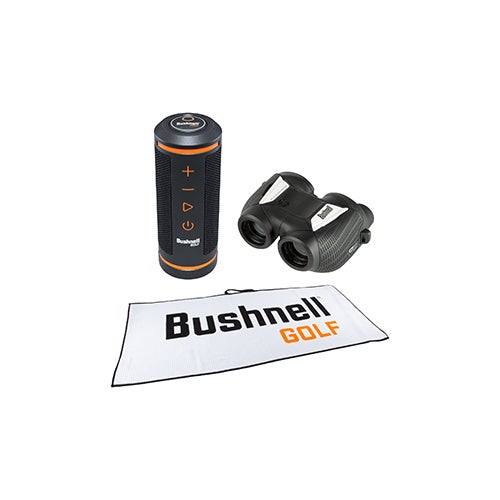 Golf Wingman GPS Speaker Kit w/ Towel & Binoculars