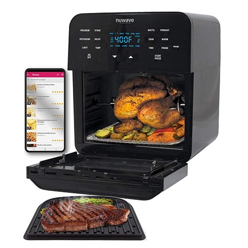 Brio 15.5qt Air Fryer w/ Grill Rack