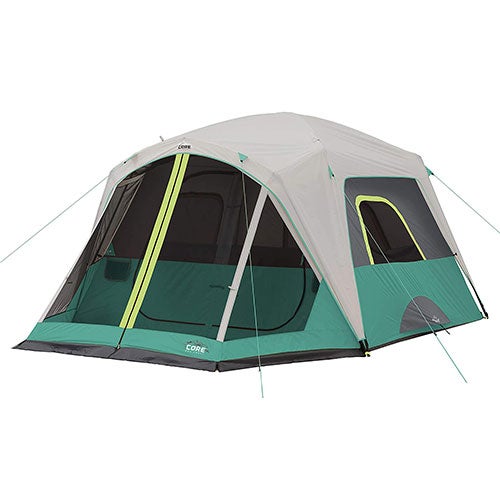 Core Equipment 4-Person Straight Wall Cabin Tent