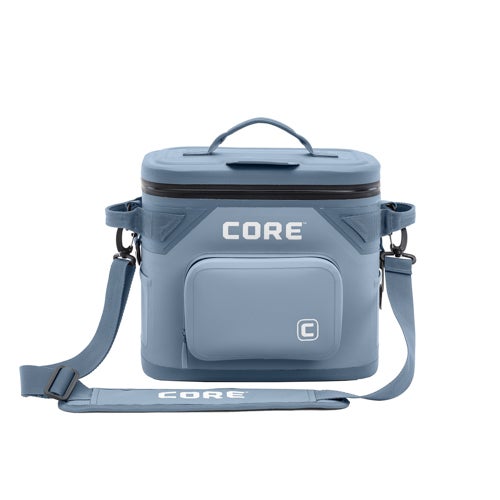 Climakeep Magnetic 12 Can Soft Cooler, Steel Blue