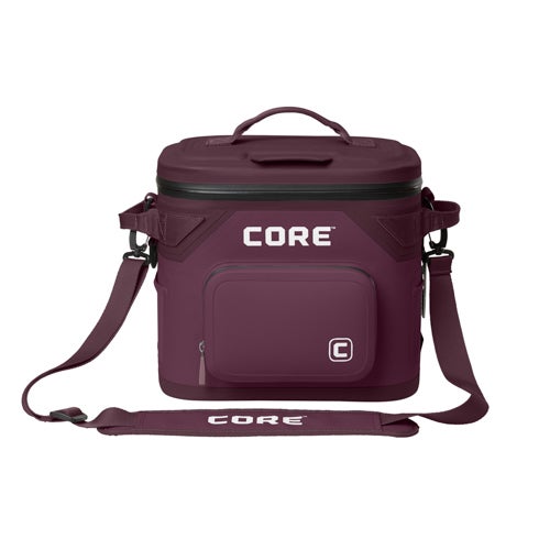 12 Can CLIMAKEEP Magnetic Soft Cooler, Mulberry