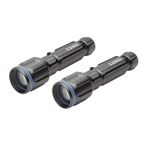 2000 Lumen Rechargeable Flashlight - 2 Pack