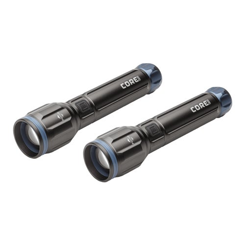 1200 Lumen 4AAA Flashlight - 2 Pack