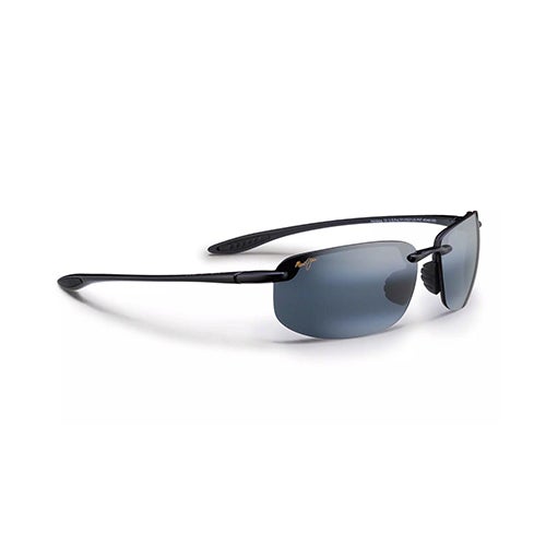 Ho'okipa Polarized Sunglasses, Gloss Black Frame, Neutral Gray Lens