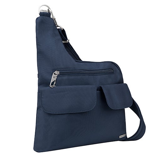 Anti-Theft Classic Crossbody Bag, Navy