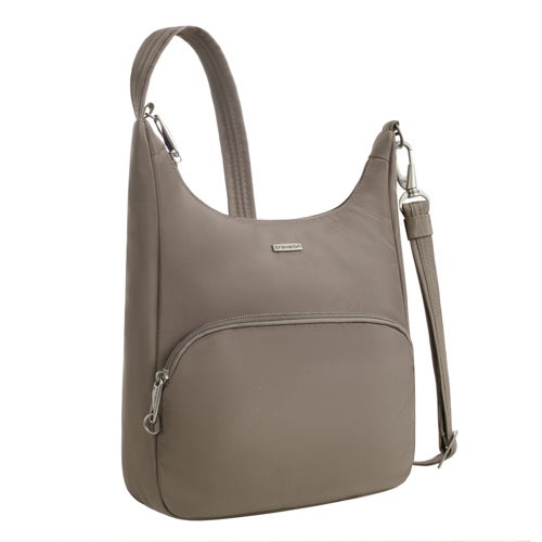 Anti-Theft Classic Essential Messenger Bag, Hazelnut