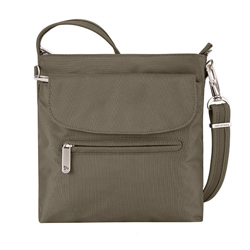 Anti-Theft Classic Mini Shoulder Bag, Nutmeg