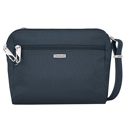Anti-Theft Classic Convertible Crossbody and Waist Pack, Midnight
