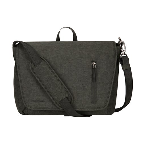 Anti-Theft Urban Messenger Bag, Slate