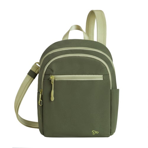 Voyages Anti-Theft East/West Crossbody, Olive
