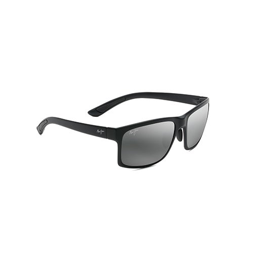 Pokowai Arch Polarized Sunglasses, Matte Black Frame, Neutral Gray Lens