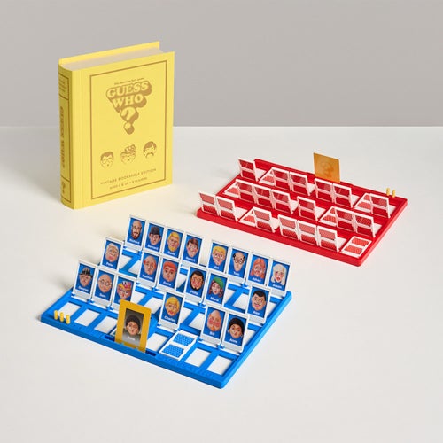 Guess Who? Vintage Bookshelf Edition Board Game, Ages 6+ Years