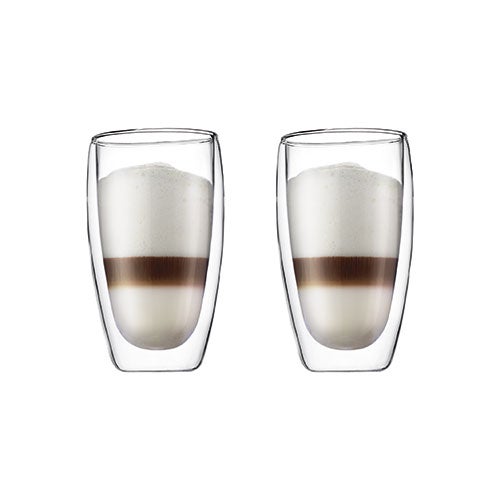 2pc Pavina Double Wall 15oz Drinking Glasses