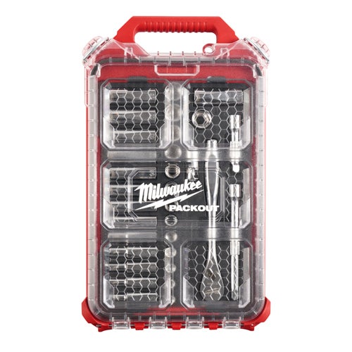 32pc 3/8" Metric Ratchet & Socket Set w/ Packout Low-Profile Compact Organizer