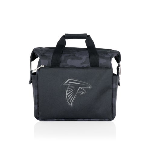 On The Go Lunch Bag Cooler - Atlanta Falcons, Black Camo