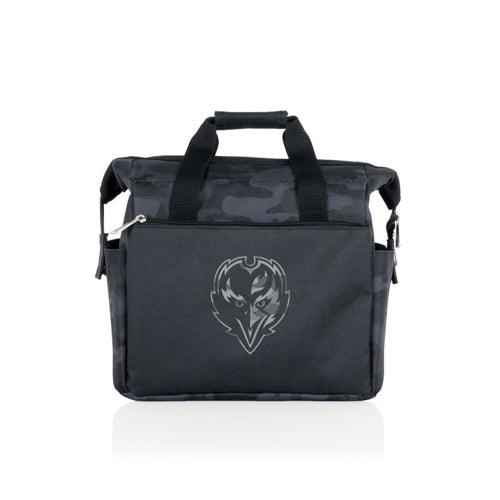 On The Go Lunch Bag Cooler - Baltimore Ravens, Black Camo