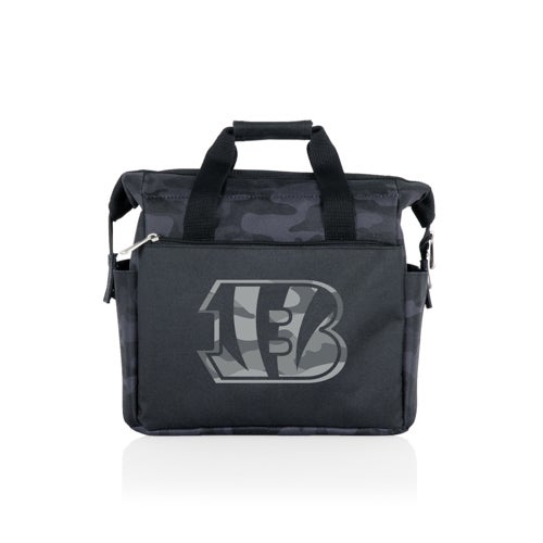 On The Go Lunch Bag Cooler - Cincinnati Bengals, Black Camo
