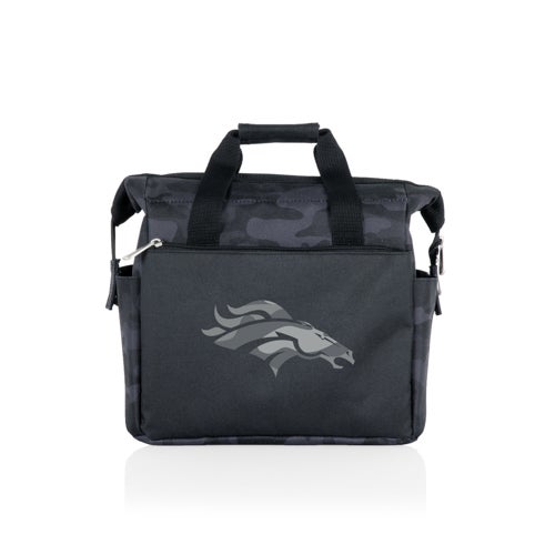 On The Go Lunch Bag Cooler - Denver Broncos, Black Camo