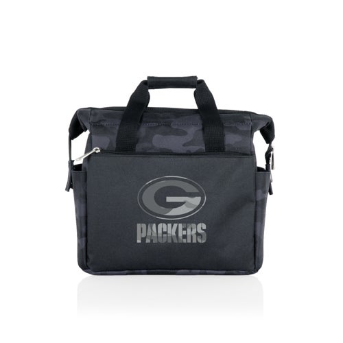On The Go Lunch Bag Cooler - Green Bay Packers, Black Camo