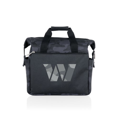 On The Go Lunch Bag Cooler - Washington Commanders, Black Camo