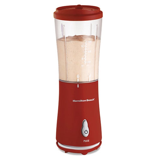 Single-Serve Blender w/ Travel Lid, Red