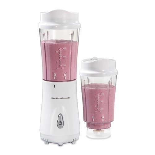 Smoothie Blender w/ 2 Travel Jars & Lids