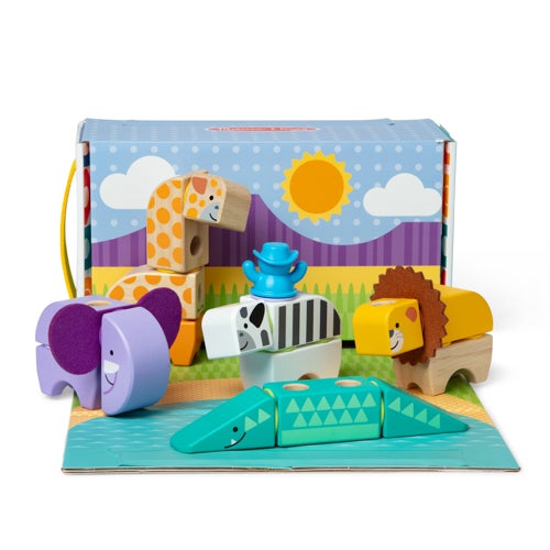 Blockables Safari Play Set, Ages 2+ Years