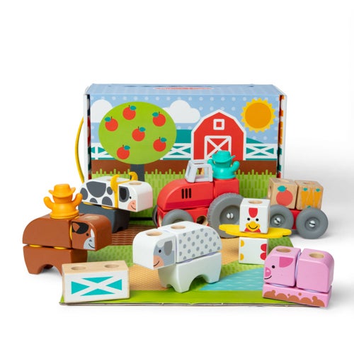 Blockables Farm Play Set, Ages 2+ Years