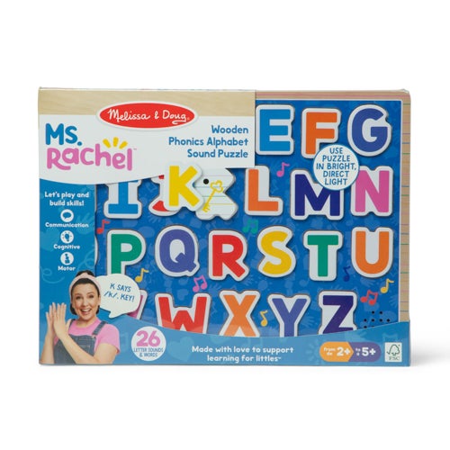Ms. Rachel Alphabet Phonics Puzzle, Ages 2+ Years