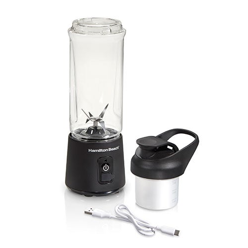 Blend Now Portable Cordless Blender, Black