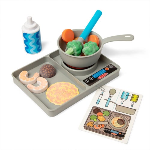 Simmer & Stir Stove Top Play Set, Ages 3-7 Years