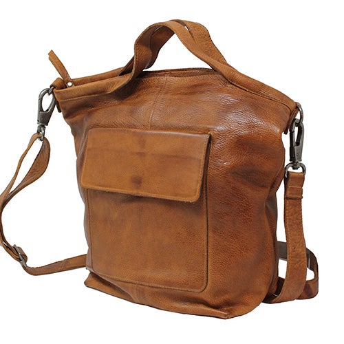 Bianca Tote/Crossbody, Cognac
