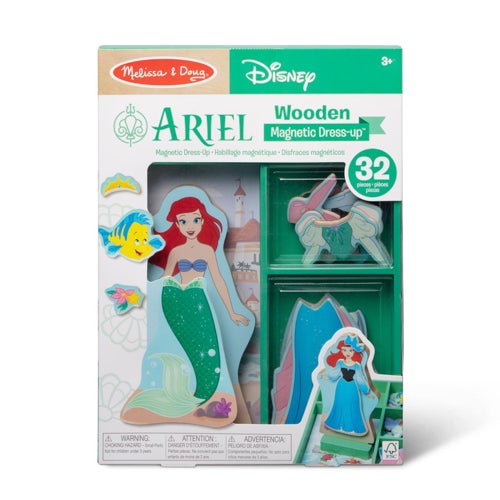 Disney Magnetic Dress Up Ariel, Ages 2+ Years