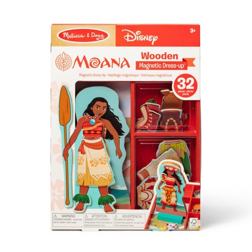 Disney Magnetic Dress Up Moana, Ages 2+ Years