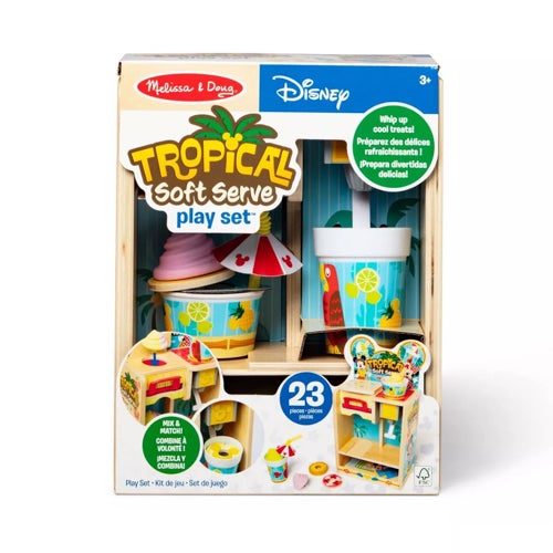 Disney Wooden Tropical Soft Serve Play Set, Ages 3+ Years